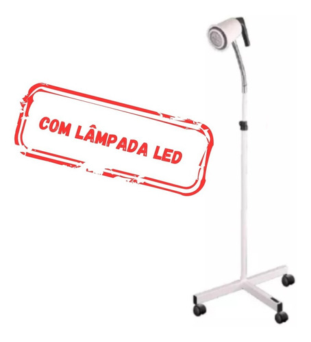 Foco Clínico Hospitalar Luz Led Vagalumy (com Lâmpada Led)